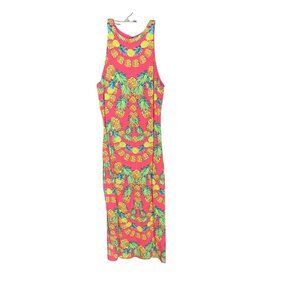 Mara Hoffman Swim Sleeveless Floral Maxi Dress XS